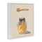 Stupell Industries Honey Jar over Tan Framed Giclee, design by Lucille Price